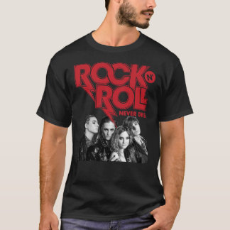 Maneskin Rock N Roll Quote Målneskin Original   T Shirt