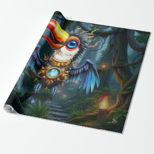 Måneskin Steampunk-Tukan. Presentpapper