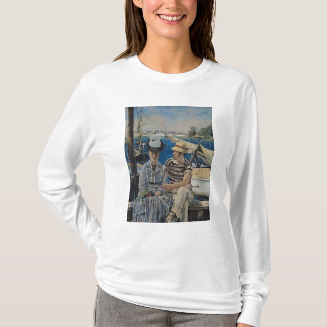 Manet | Argenteuil, 1874 T-shirt (Framsida)