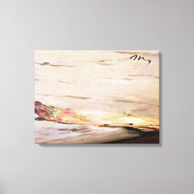 Manet | Asparagus 1880 Canvastryck (Framsida)