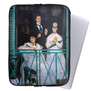 Manet - Balcony/Le Balcon Laptop Fodral