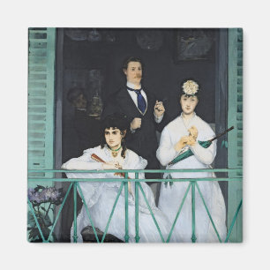 Manet   balkongen, 1868-9 magnet