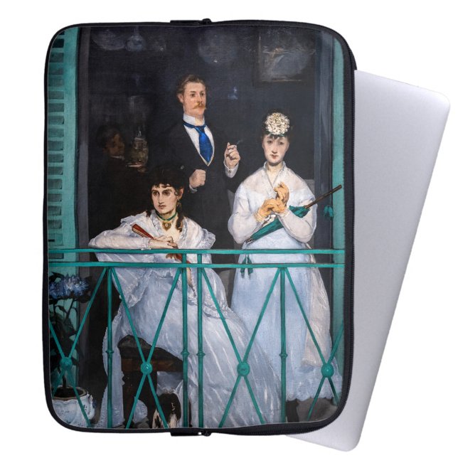 Manet - Balkongen / Le Balcon Laptop Fodral (Skapare uppladdad)