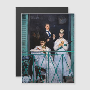 Manet - Balkony/Le Balcon Magnetic Card
