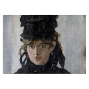 Manet - Berthe Morisot med en bukett av violetta