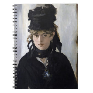 Manet - Berthe Morisot med en bukett av violetta Anteckningsbok