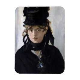 Manet - Berthe Morisot med en bukett av violetta Magnet