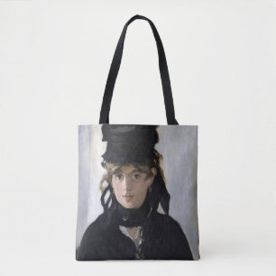 Manet - Berthe Morisot med en bukett av violetta Tygkasse