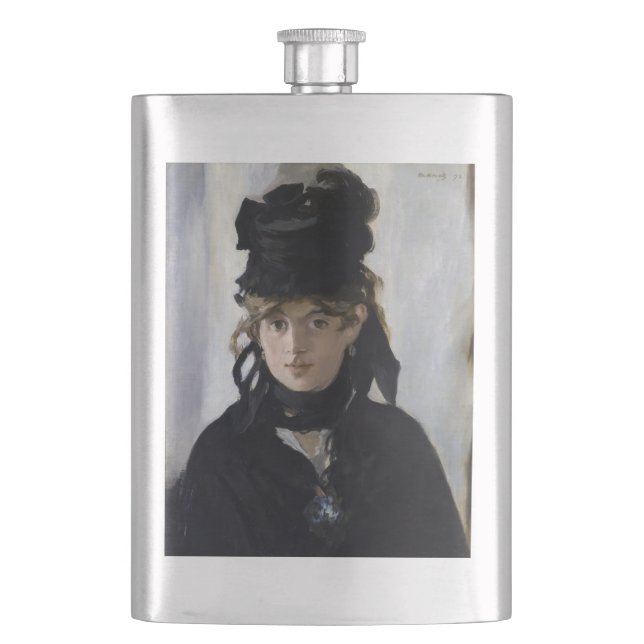 Manet - Berthe Morisot med en bukett violer Fickplunta (Framsidan)