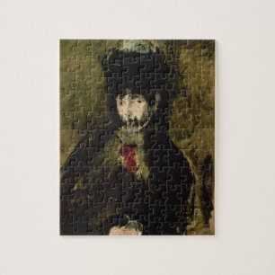 Manet Berthe Morisot som ha på sig en skyla, Pussel