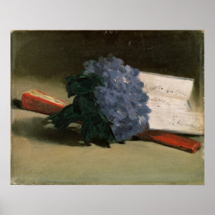 Manet   Bouquet of Violets 1872 Poster