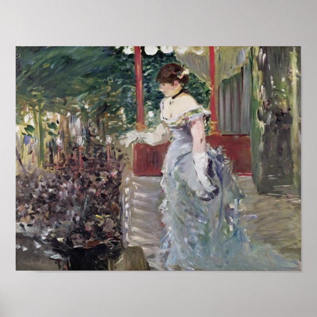 Manet | Cafe-konsert, 1879 Poster (Framsidan)