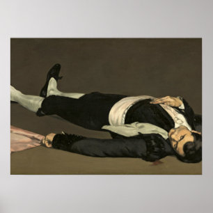 Manet den döda toreadoren, c.1864 poster