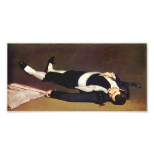 Manet dött Matador tryck