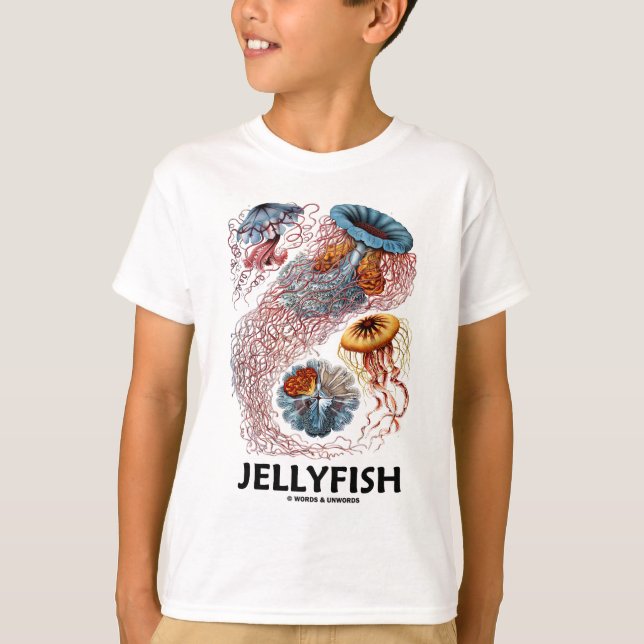 Manet (Ernest Haeckels Artforms av naturen) Tee Shirt (Framsida)