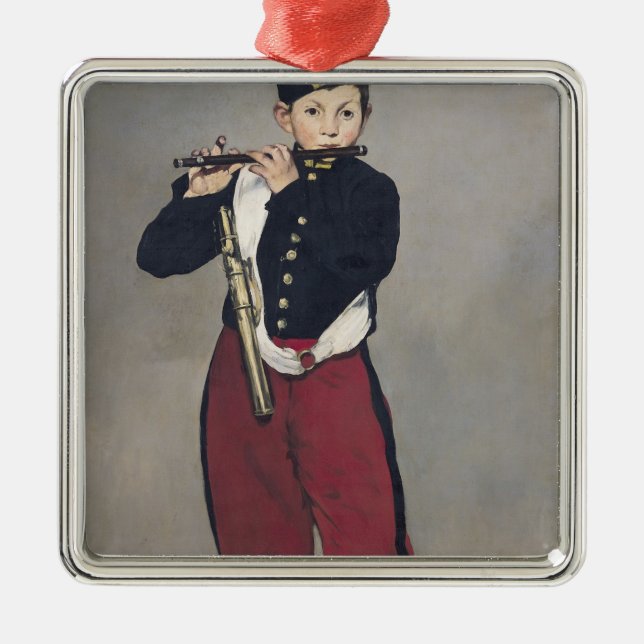 Manet | fiferen, 1866 julgransprydnad metall (Framsidan)