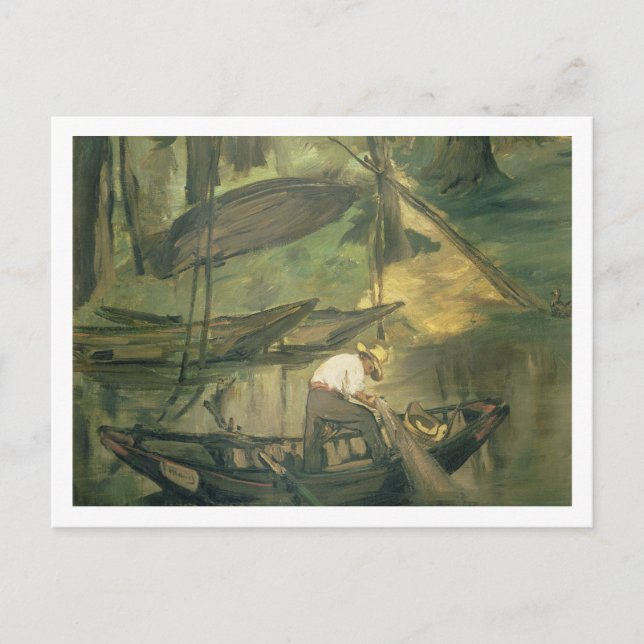 Manet | Fiskare, 1861 Vykort (Framsida)