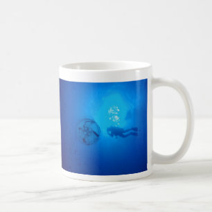 Manet för Bonaire Scubamugg Kaffemugg