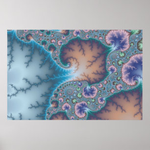Manet - Fractalaffisch Poster