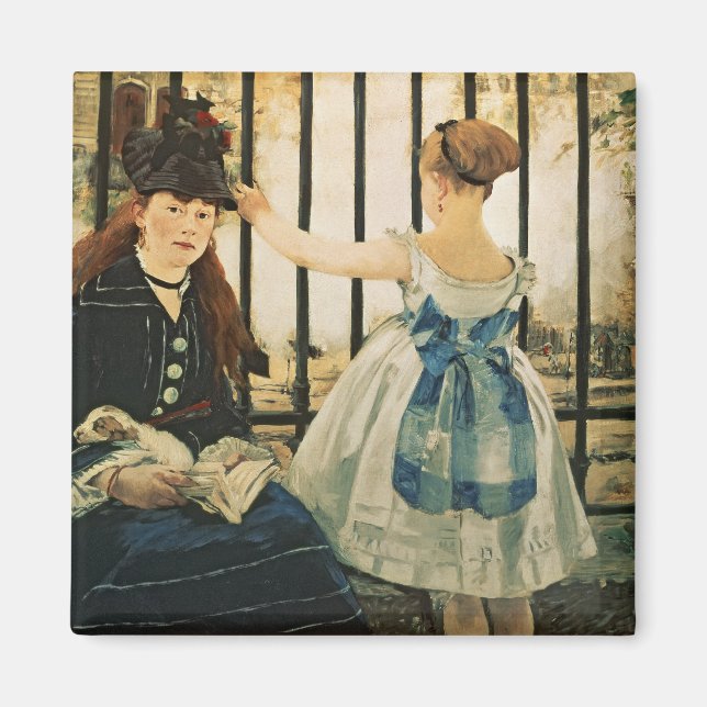 Manet | Gare St. Lazare, 1872-3 Magnet (Framsidan)