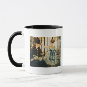 Manet Gare St. Lazare, 1872-3 Mugg