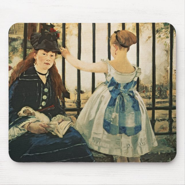 Manet | Gare St. Lazare, 1872-3 Musmatta (Framsidan)