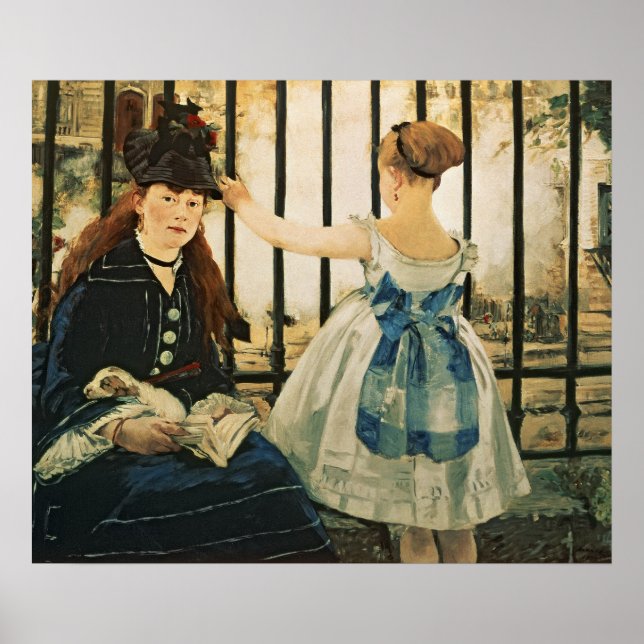 Manet | Gare St. Lazare, 1872-3 Poster (Framsidan)