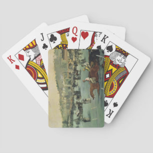 Manet   hästkapplöpning, 1872 spel kort