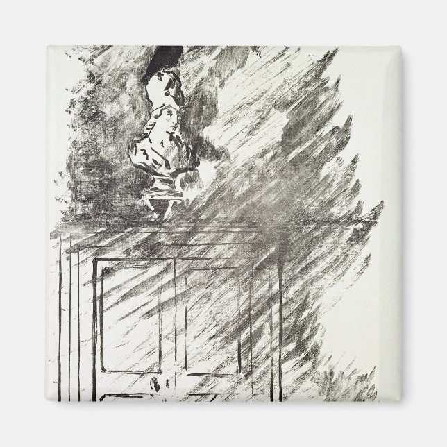 Manet | Illustration for 'Raven' Magnet (Framsidan)