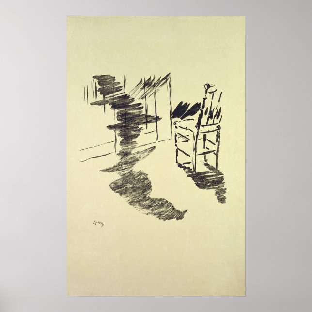 Manet | Illustration for 'Raven' Poster (Framsidan)