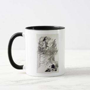 Manet illustration för 'Raven'en Mugg