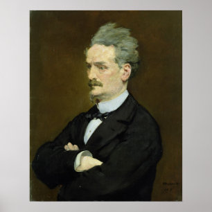 Manet Journalisten Henri Rochefort 1881 Poster