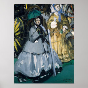 Manet - Kvinnor i Tävling Poster