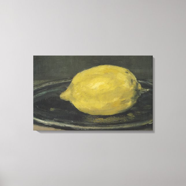 Manet | Lemon 1880 Canvastryck (Framsida)