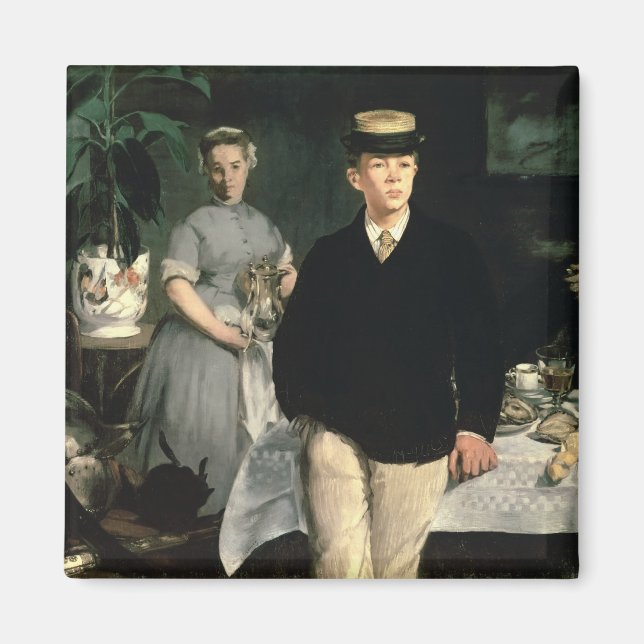 Manet | Luncheon in the Studio, 1868 Magnet (Framsidan)