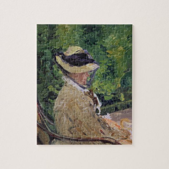 Manet | madam Manet på Bellevue Pussel (Vertikal)