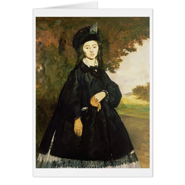 Manet | madamBrunet Hälsningskort (Framsidan)
