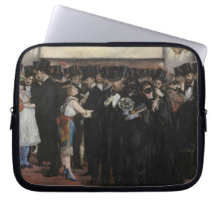 Manet maskerad boll på operan, 1873 laptop sleeve