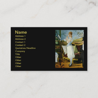 Manet Nana Fine Art Visitkort