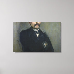 Manet   Porträtt i Georges Clemenceau, 1879 Canvastryck