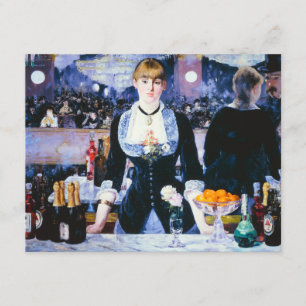 Manet Pub vid inbjudan till Folies Bergere