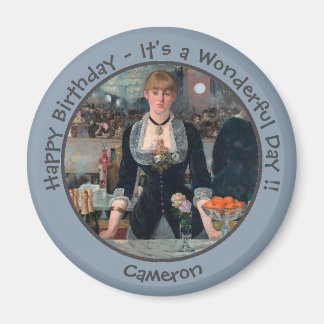 Manet Pub vid insamlingen av Folies-Bergère Party Magnet