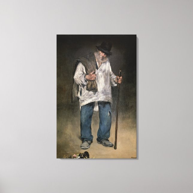 Manet | Ragman 1869 Canvastryck (Framsida)