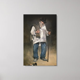 Manet Ragmanen, 1869 Canvastryck