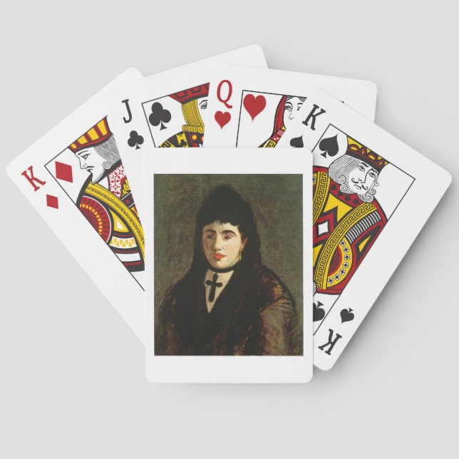 Manet | spanjoren casinokort (Baksidan)