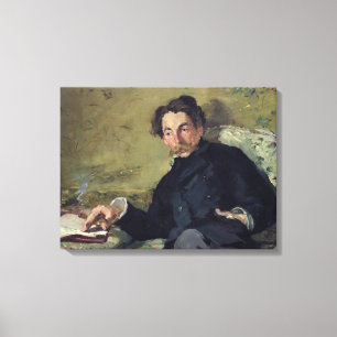 Manet Stephane Mallarme 1876 Canvastryck