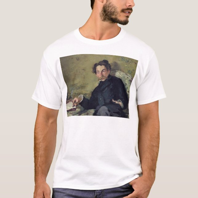 Manet | Stephane Mallarme 1876 T-shirt (Framsida)