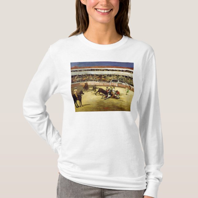 Manet | tjurslagsmål, 1865 t-shirt (Framsida)