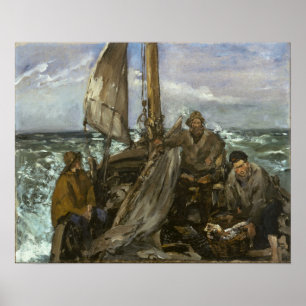 Manet - Toilers of the Sea Poster