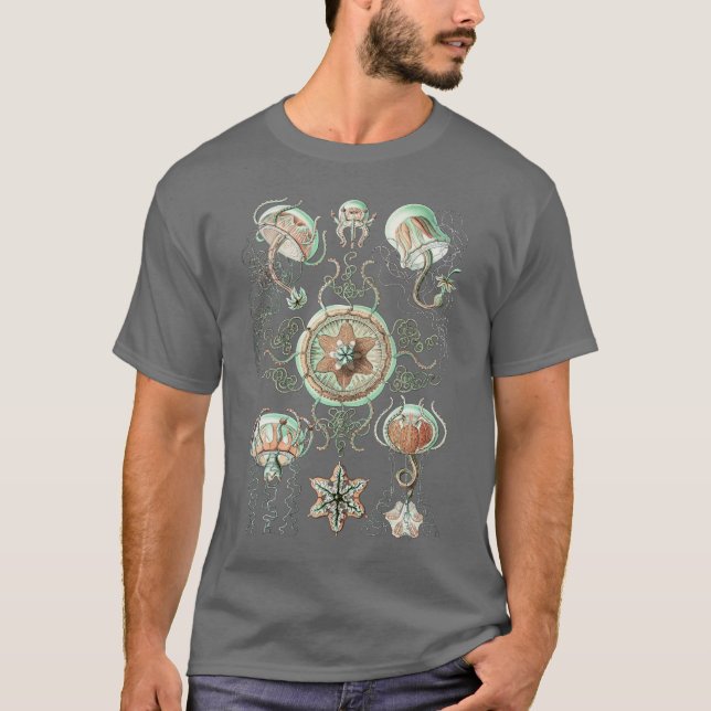 Manet - Trachymedusae Tee Shirt (Framsida)